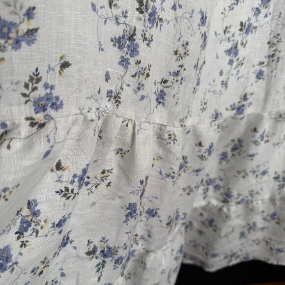 Reformation Cream Floral Off-Shoulder Midi Dress - Picture 6 of 9